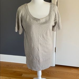 Reiss tunic sweater with scoop neck